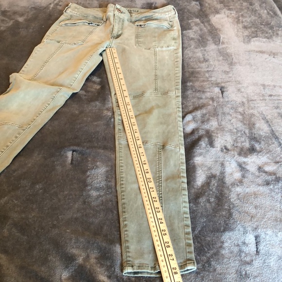 Women’s size 6 American Eagle outfitters green jeans - Picture 5 of 12